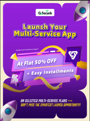 Launch Your Own Gojek Clone App – Flat 50% OFF + Easy EMI Plans!