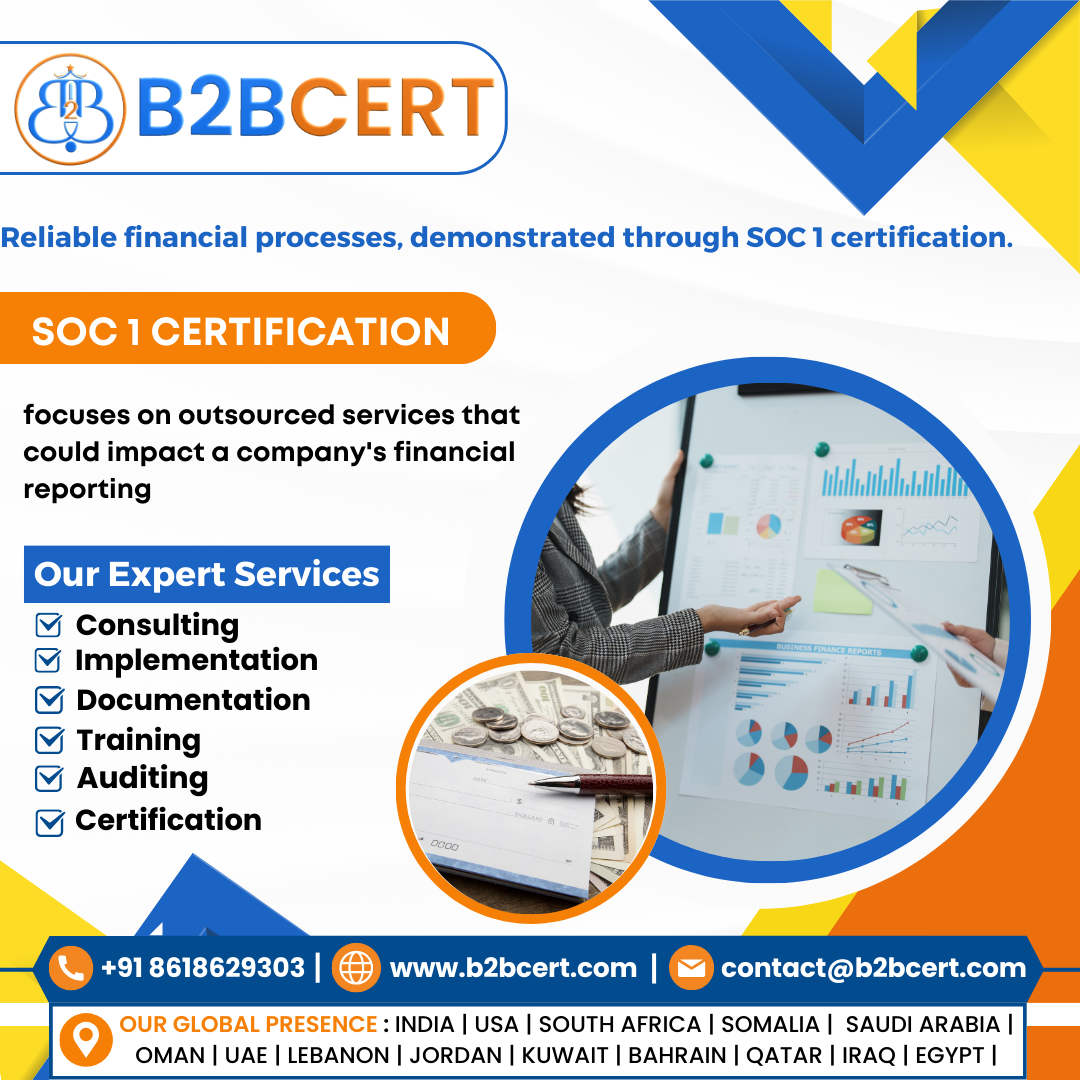 SOC 1 Certification Services in Philippines