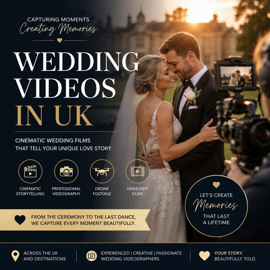 Wedding Videographer UK | Luxury Wedding Videos Across the UK