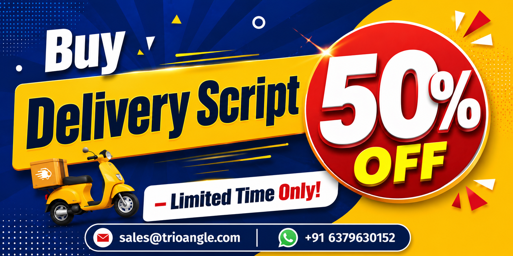 Low-Cost Delivery Script for Startups – 50% OFF for a Limited Time!