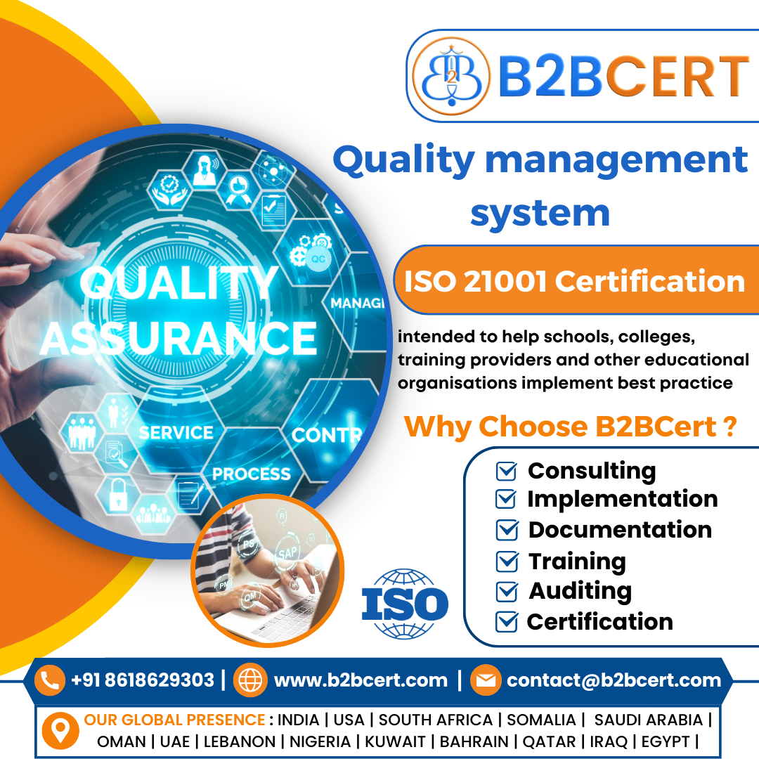 ISO 21001 Certification Consultants in Singapore