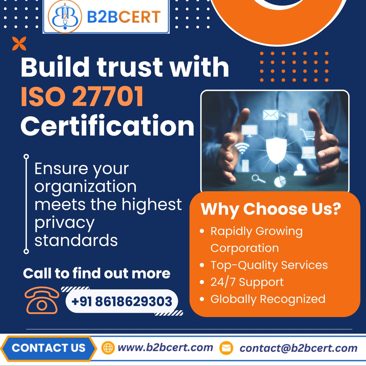 ISO 27701 Certification in Bangalore