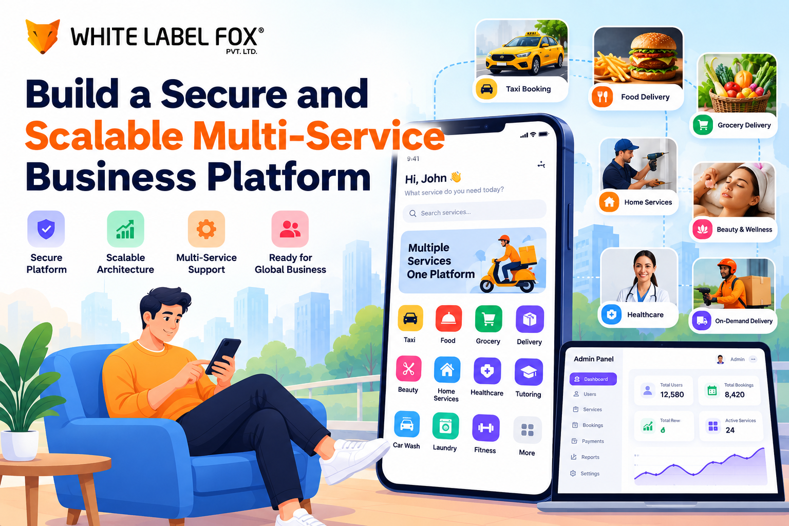 Build a Secure and Scalable Multi-Service Business Platform