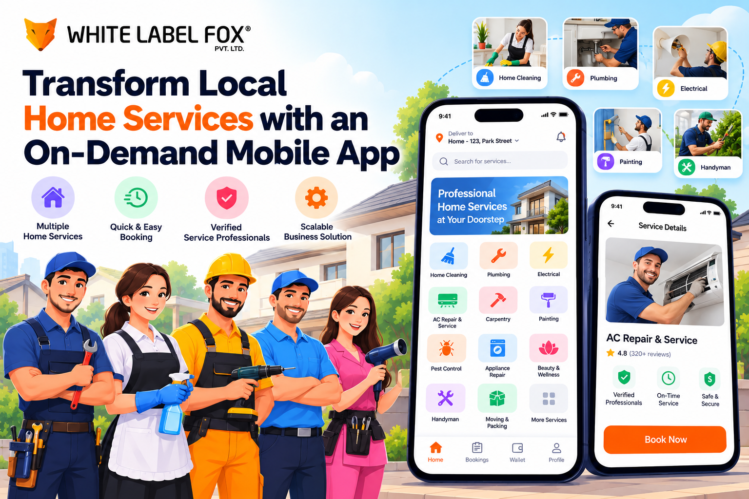 Transform Local Home Services with an On-Demand Mobile App